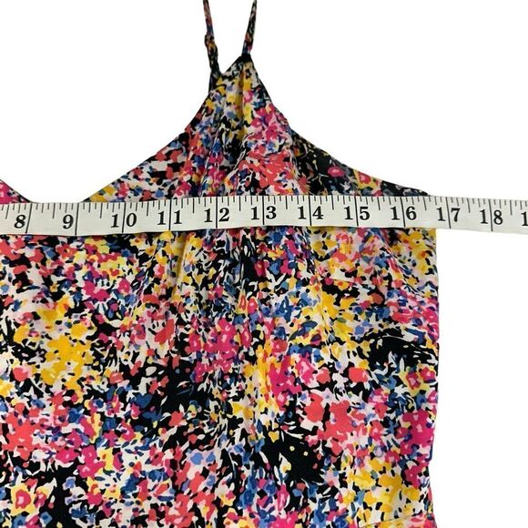 Gap Y2K Multicolored Floral Print Casual Summer Slip Dress, Small - Picture 9 of 10